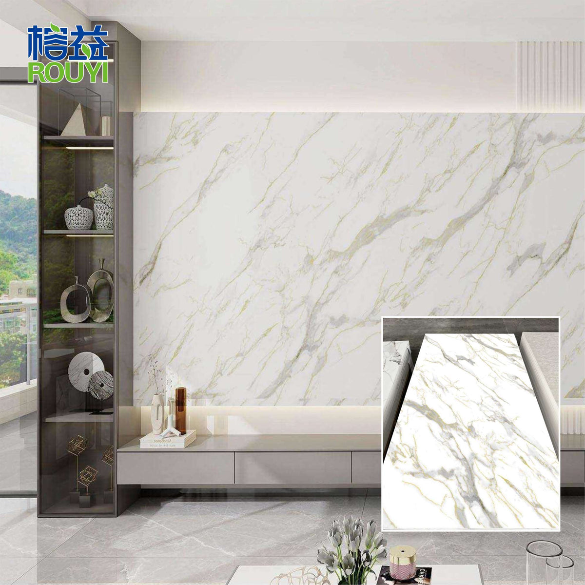 Revamp Your Interiors: UV Wall Panels in Marble, Wood, and More!