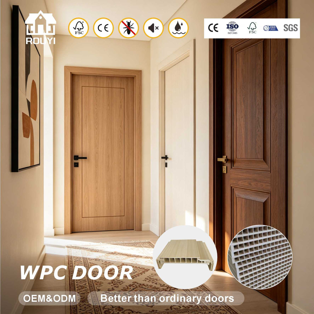 WPC door
