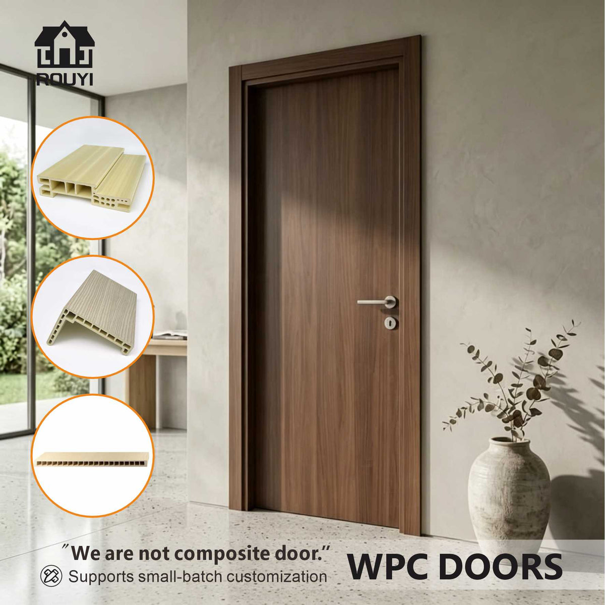 WPC door