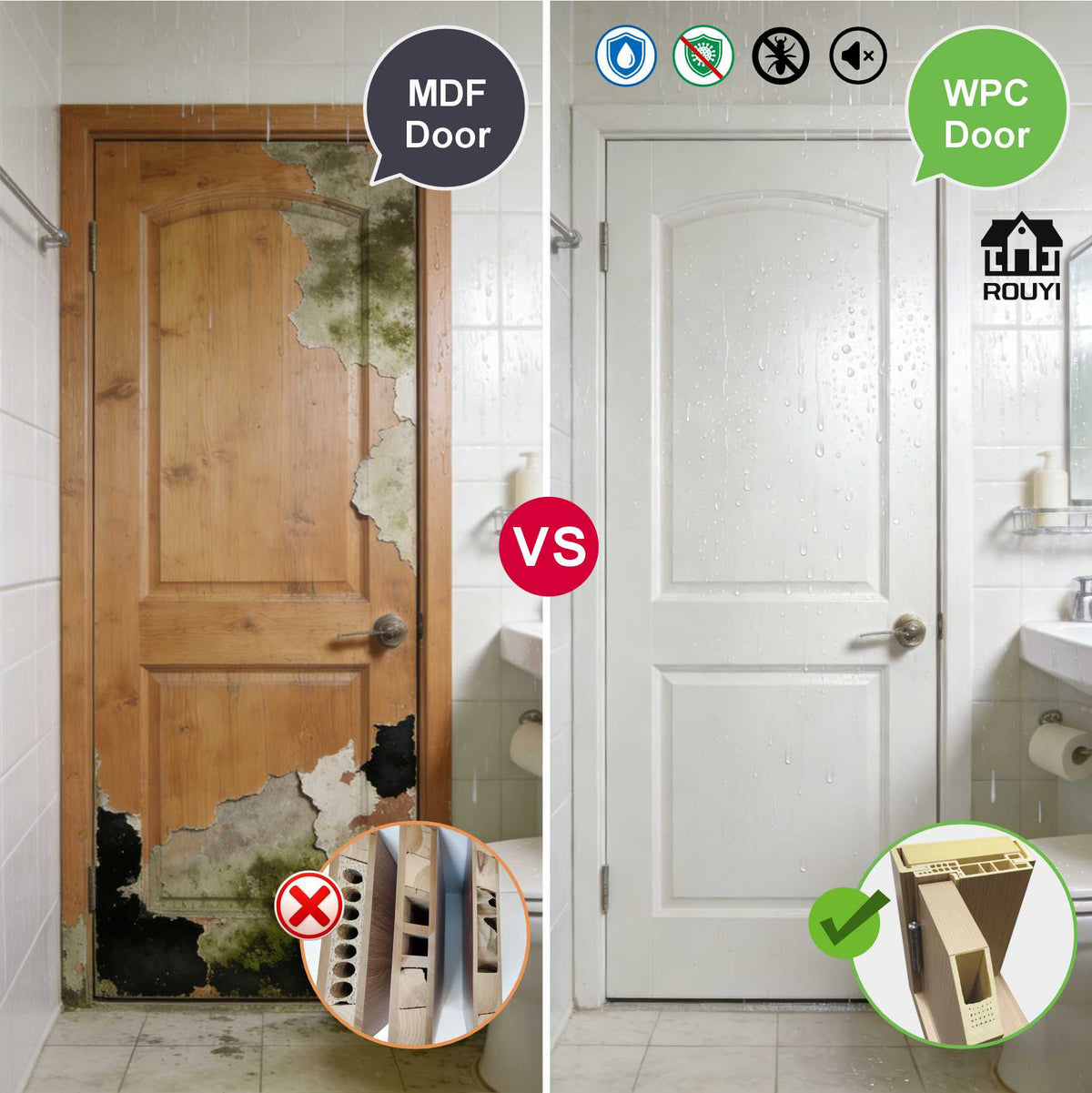WPC door