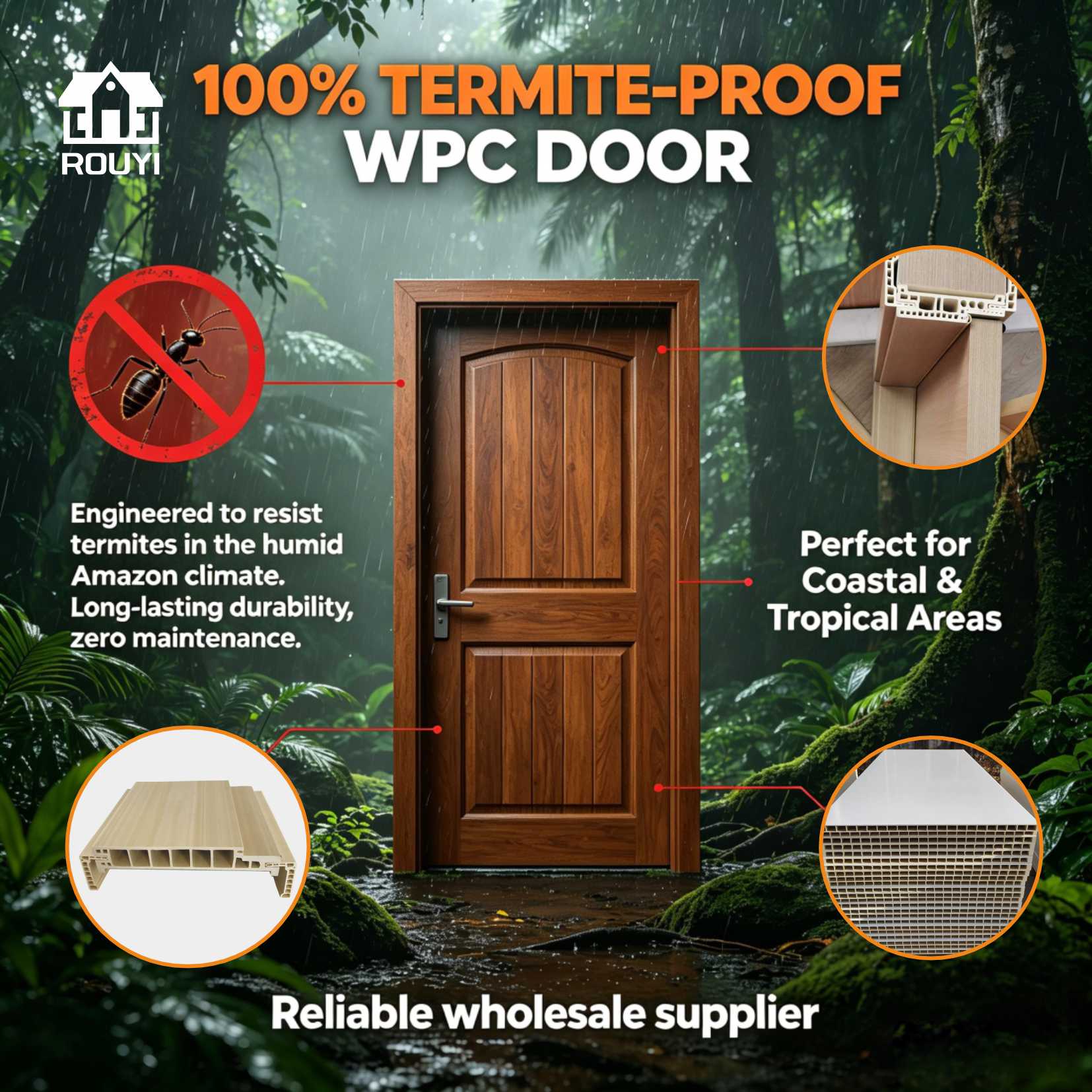 WPC door factory