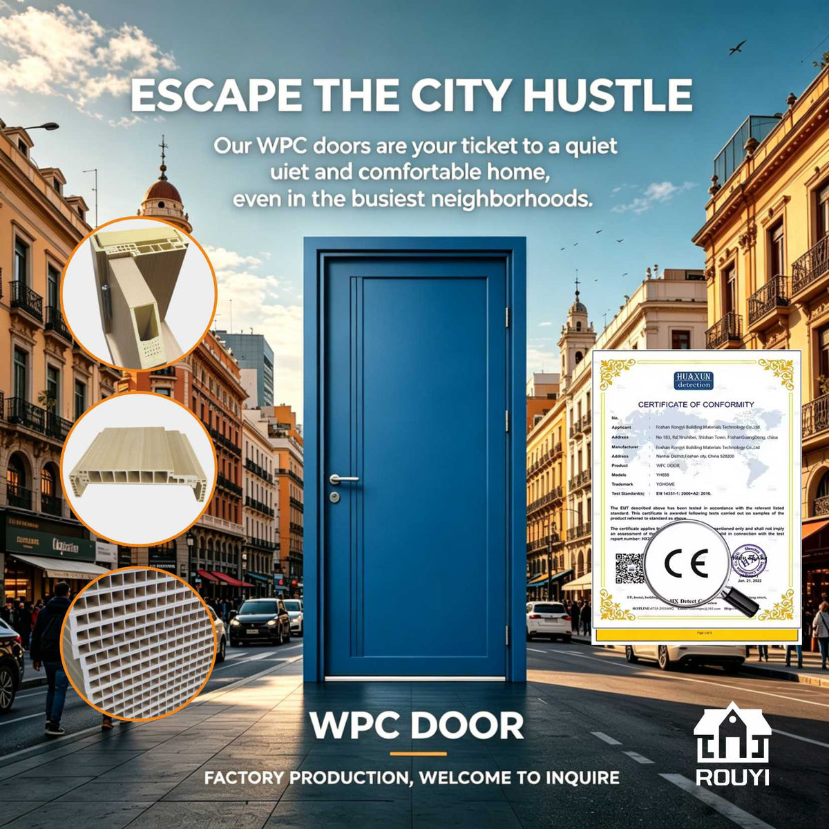 WPC door