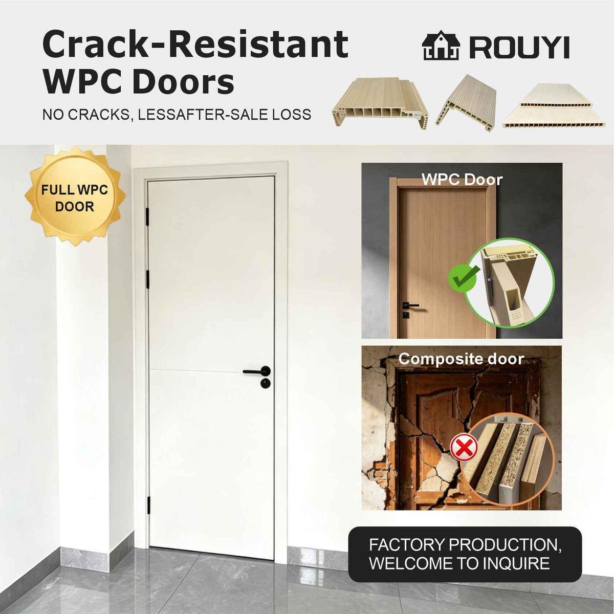 WPC door
