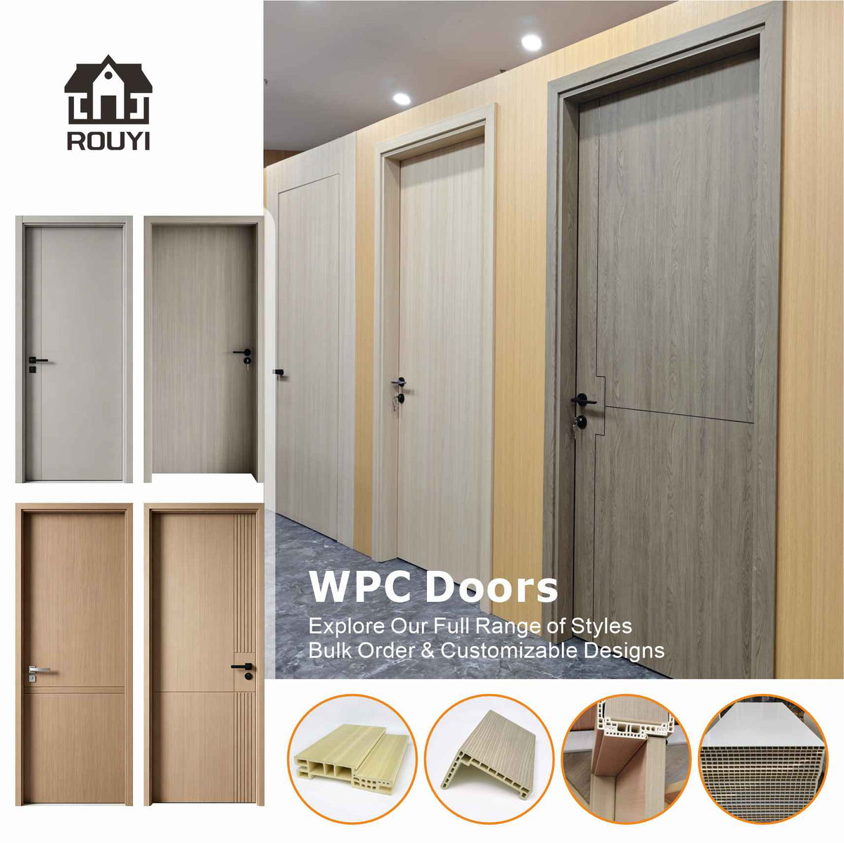 Why WPC Doors Are the Smart Choice for Modern Construction Projects