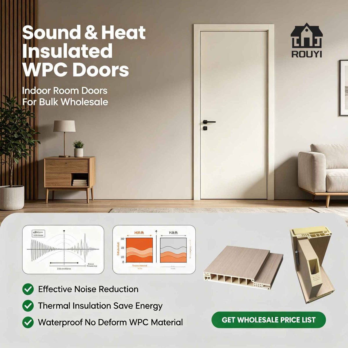 WPC door