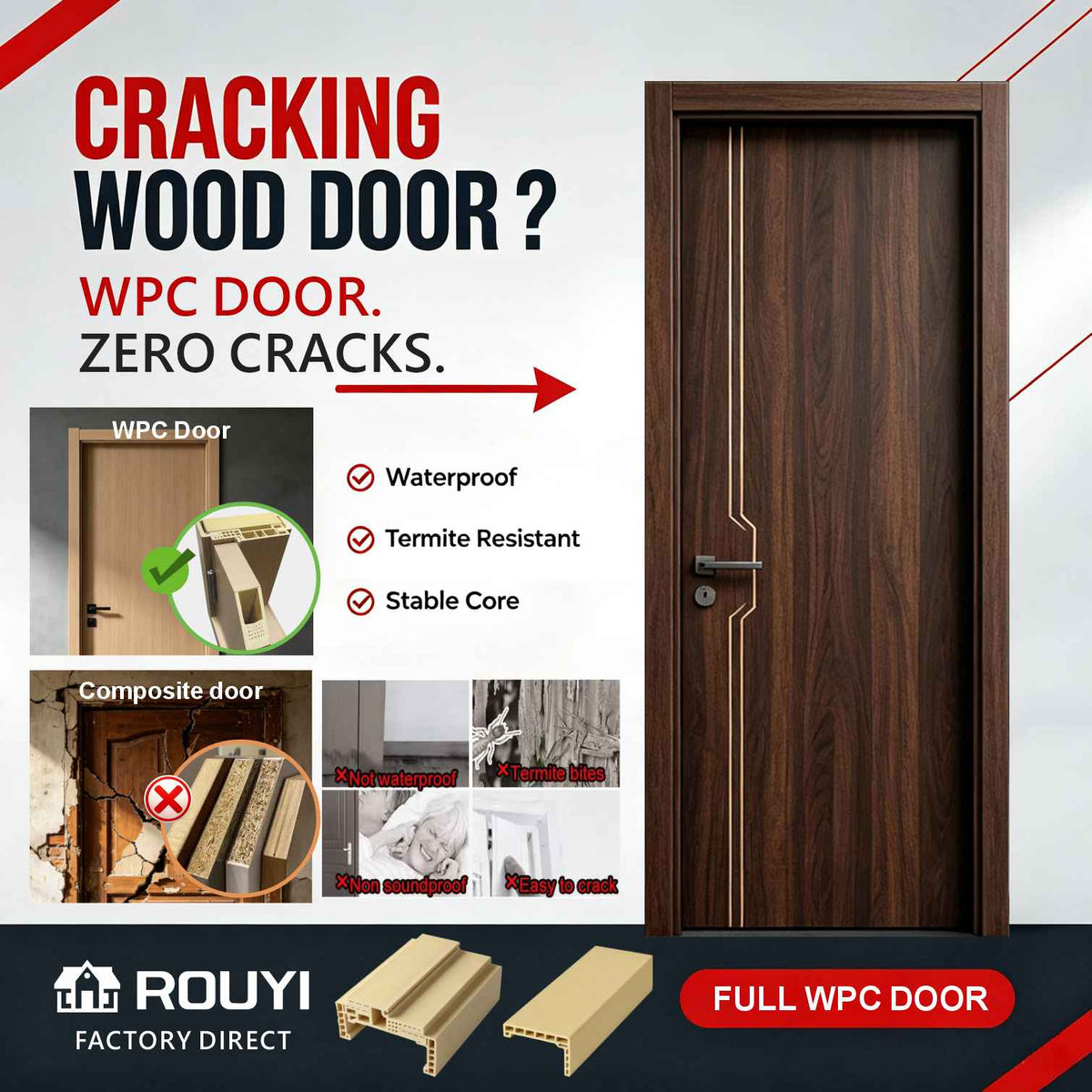 WPC door