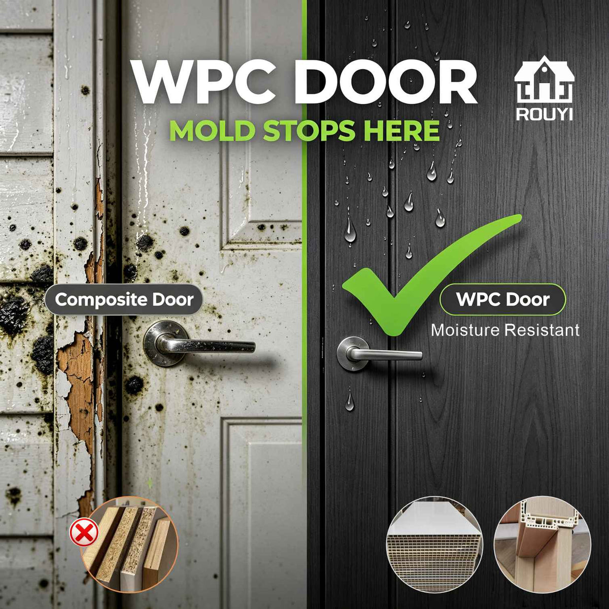 WPC interior doors