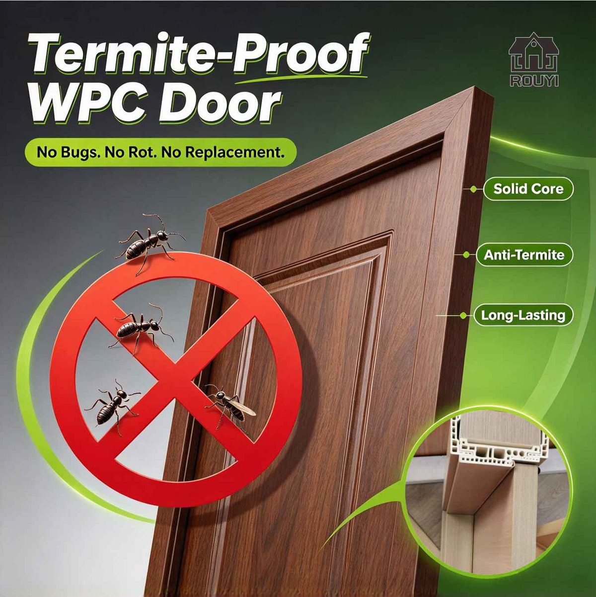 WPC door