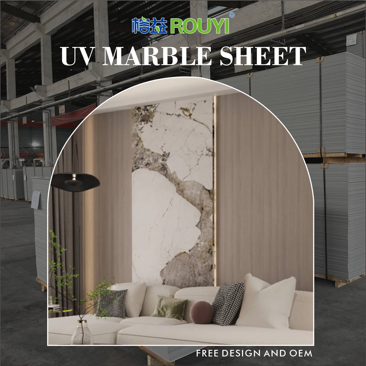 Transform Your Interiors with High-Gloss UV Wall Panels