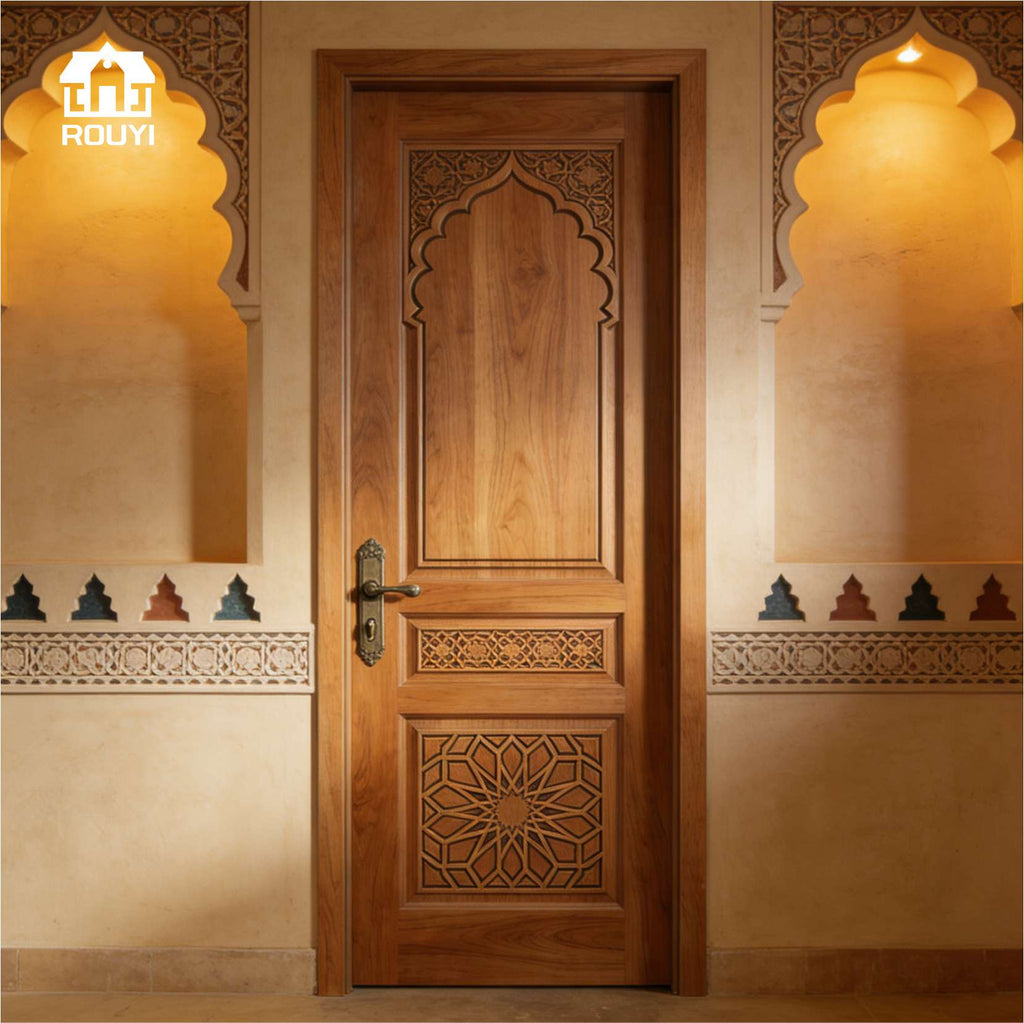 ODM & OEM WPC Doors Manufacturer & Supplier Waterproof and Moisture-proof Interior Doors for Coastal Areas