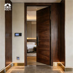 WPC Doors, manufactured in China, offers customizable sizes and colors for dormitories, bedrooms, and apartments.