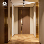WPC whole-house interior doors, moisture-proof, soundproof, and heat-insulating home bedroom door sets