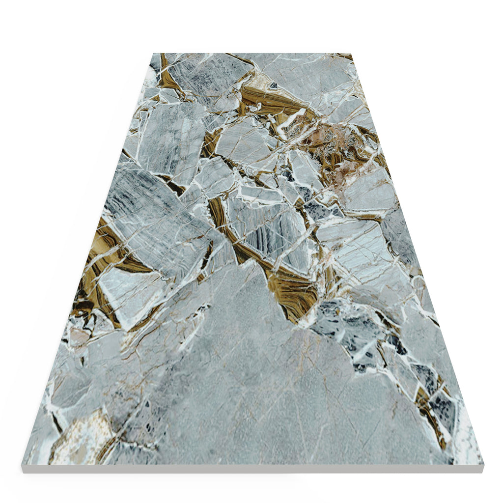 Carbon crystal wall panel（KB-8064-奢石路易斯金）