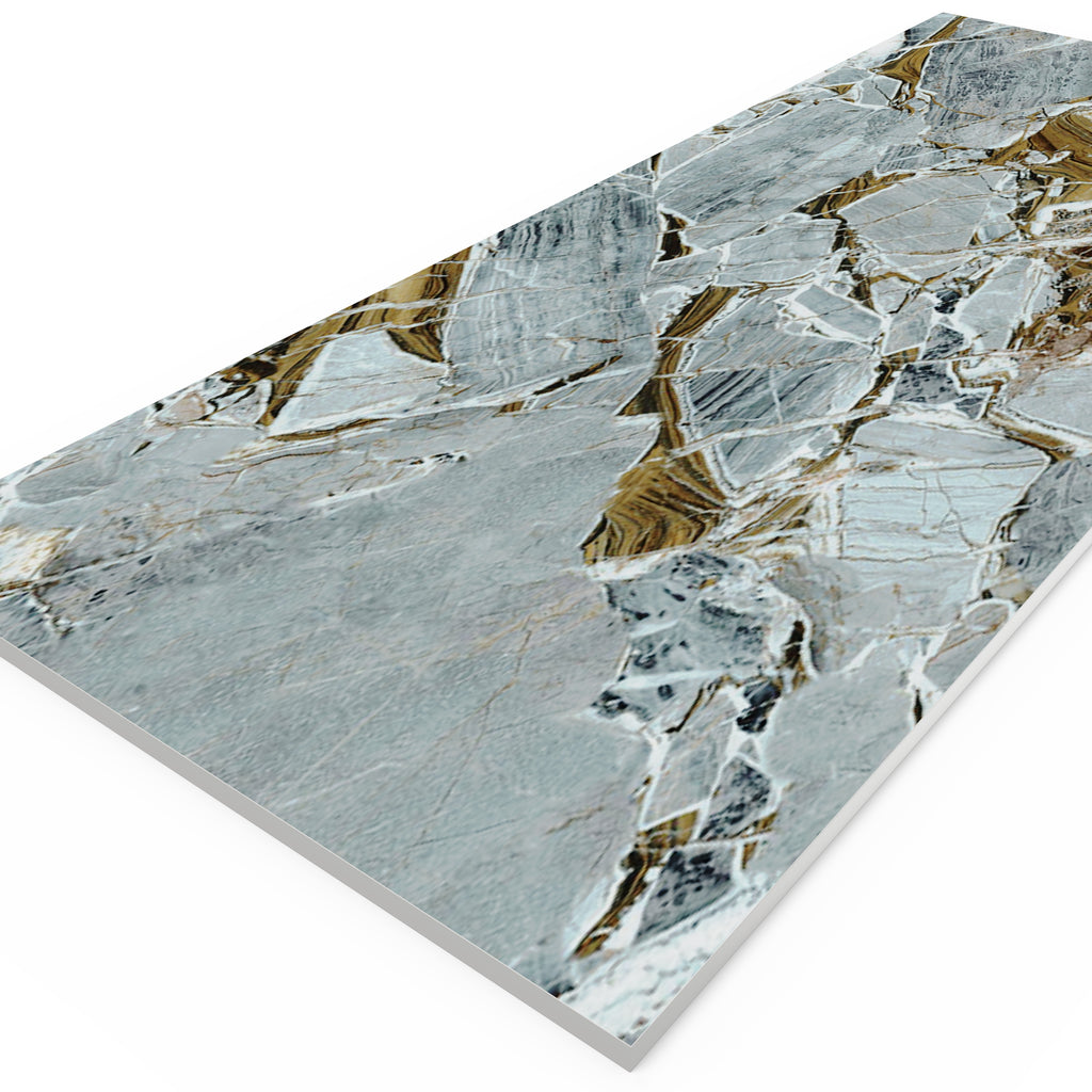 Carbon crystal wall panel（KB-8064-奢石路易斯金）