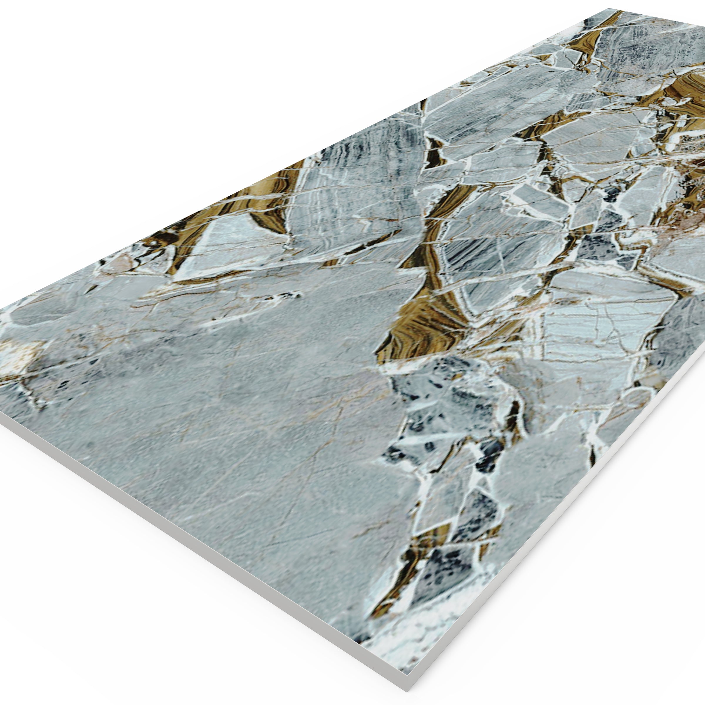 Carbon crystal wall panel（KB-8064-奢石路易斯金）