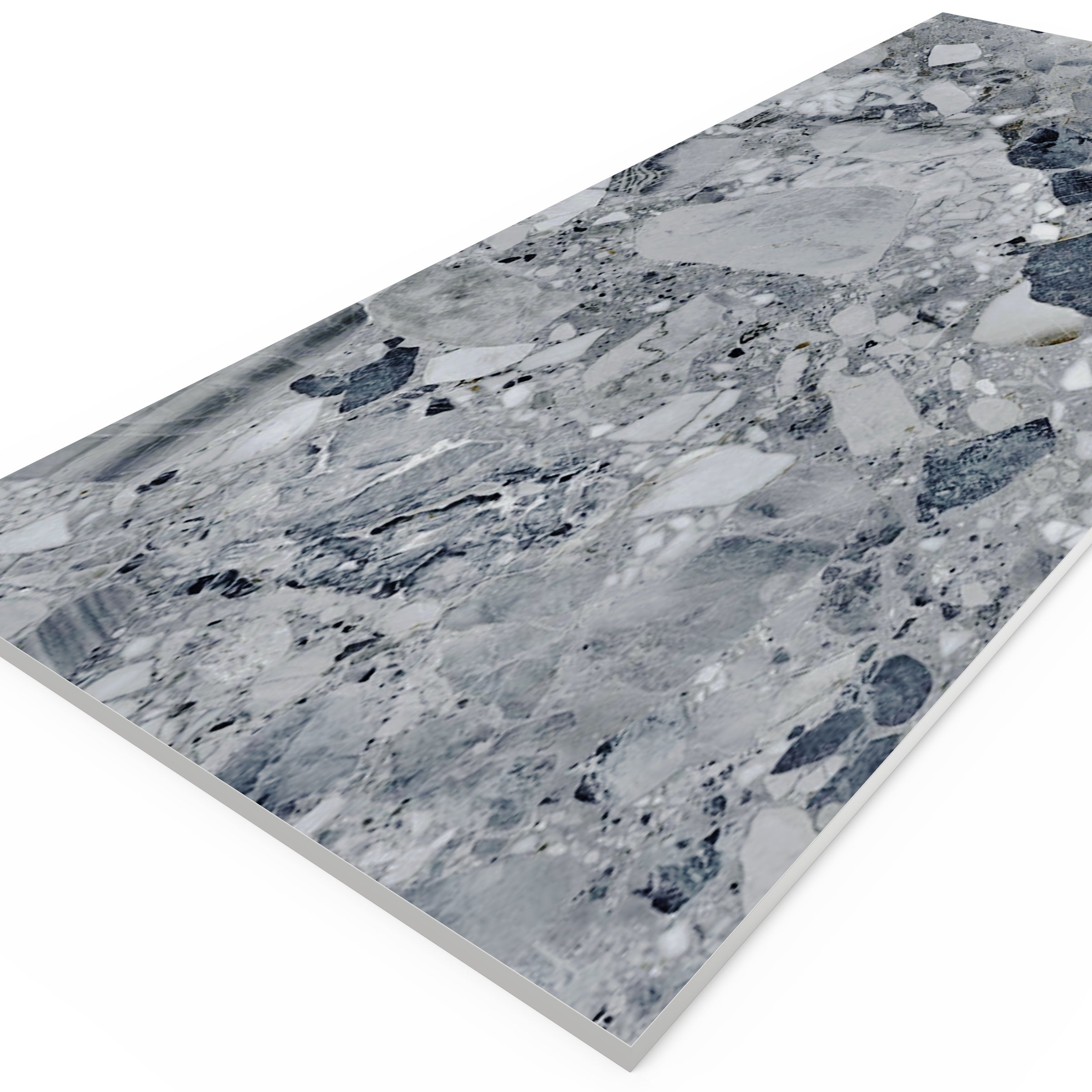 Carbon crystal wall panel（KB-8065-奢石雨花石）