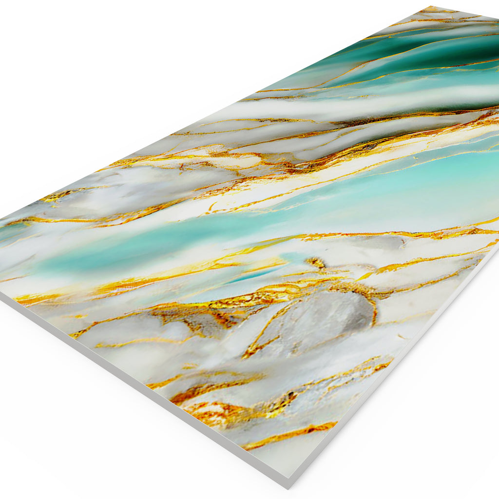 Carbon crystal wall panel（鎏金膜-绿金KBJ1-801181）