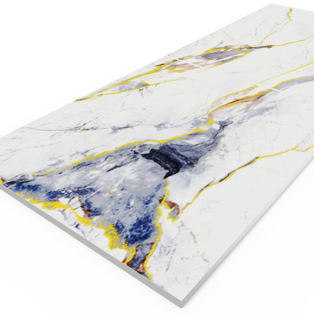 Carbon crystal wall panel（鎏金膜-KBJ1-8056-鎏金爵士白）