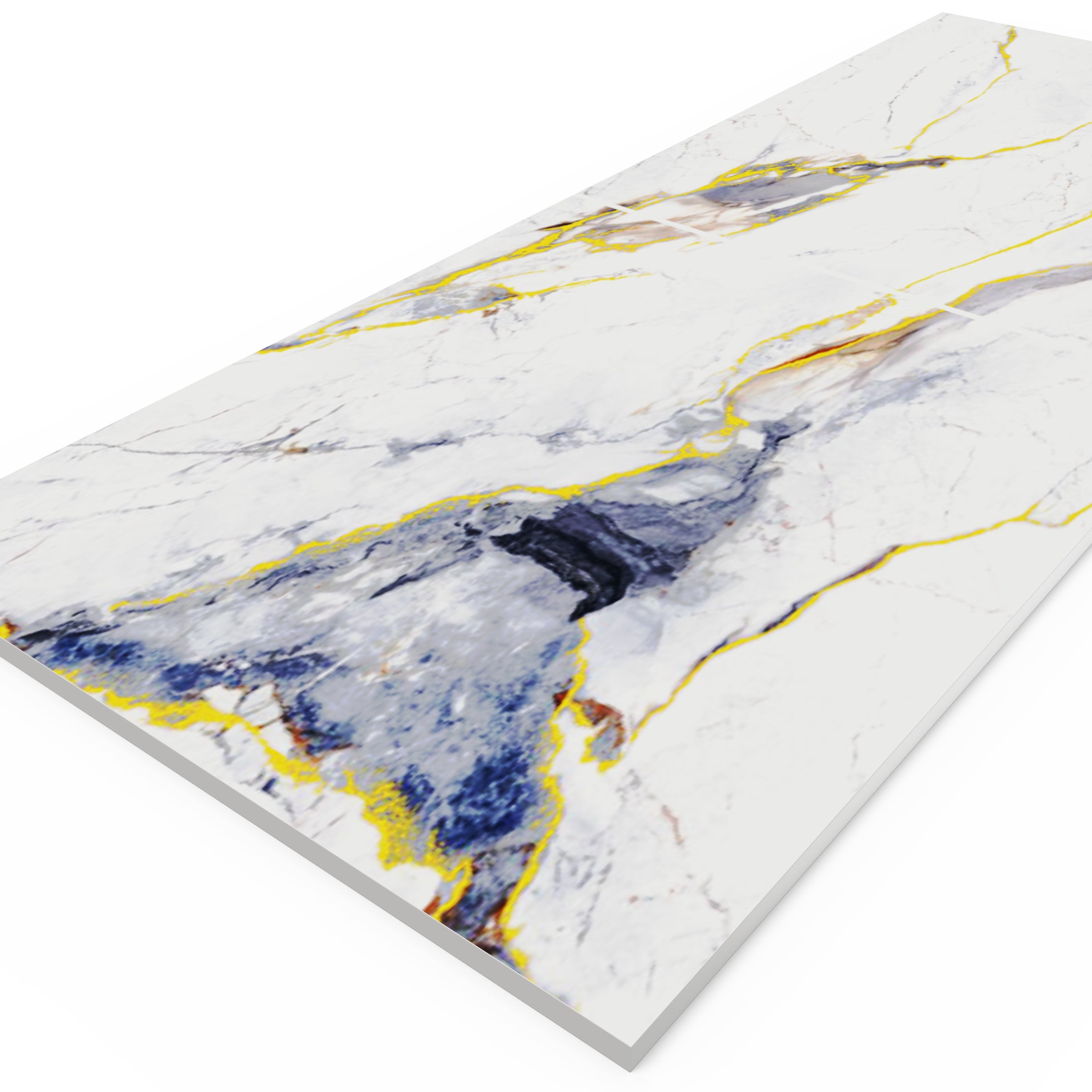 Carbon crystal wall panel（鎏金膜-KBJ1-8056-鎏金爵士白）